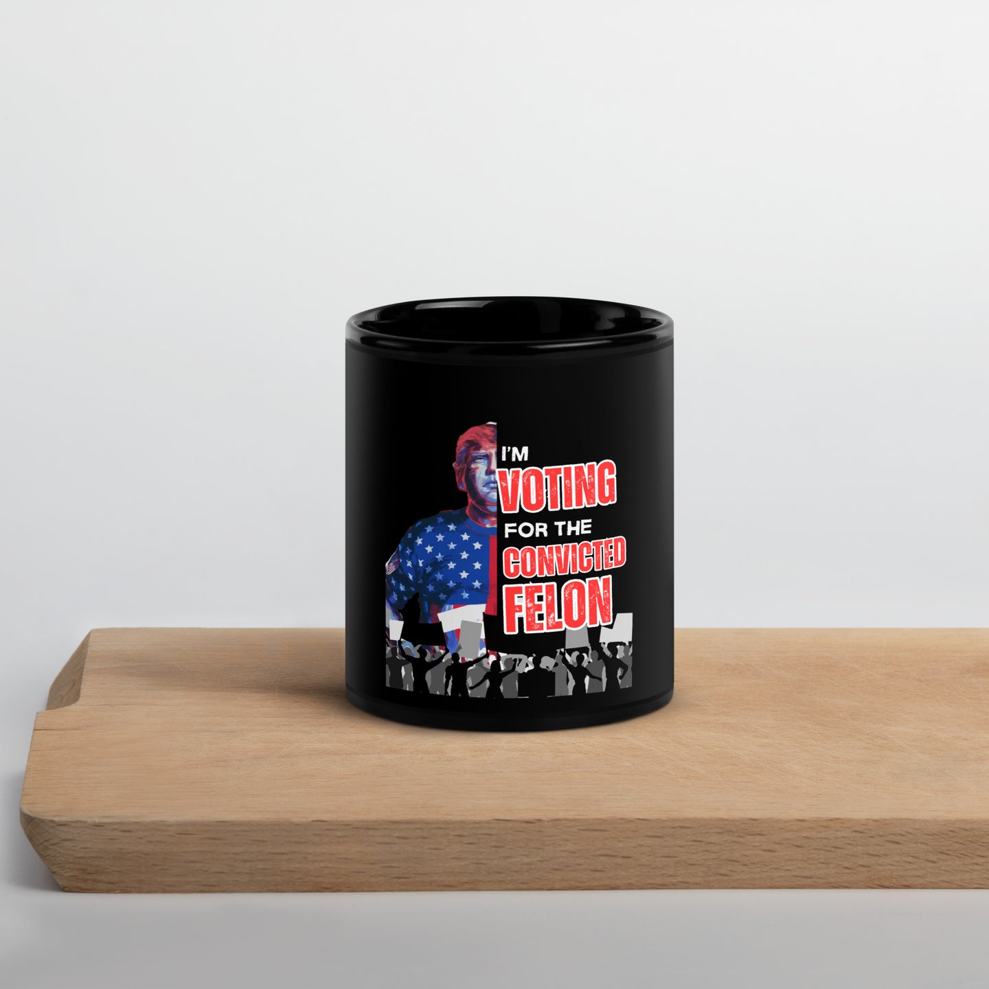 Black Voting Felon Mug