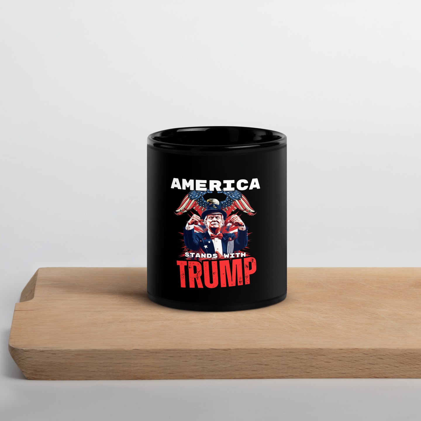 Black America Stands With Trump Mug