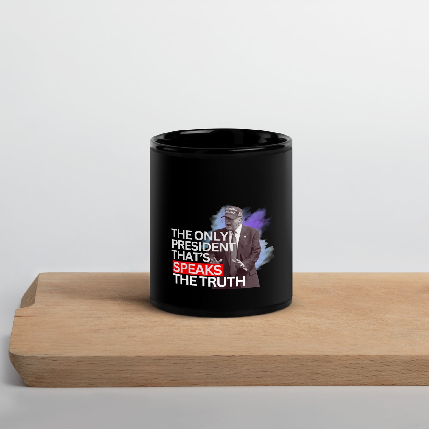 Black Trump Speaks Truth Mug