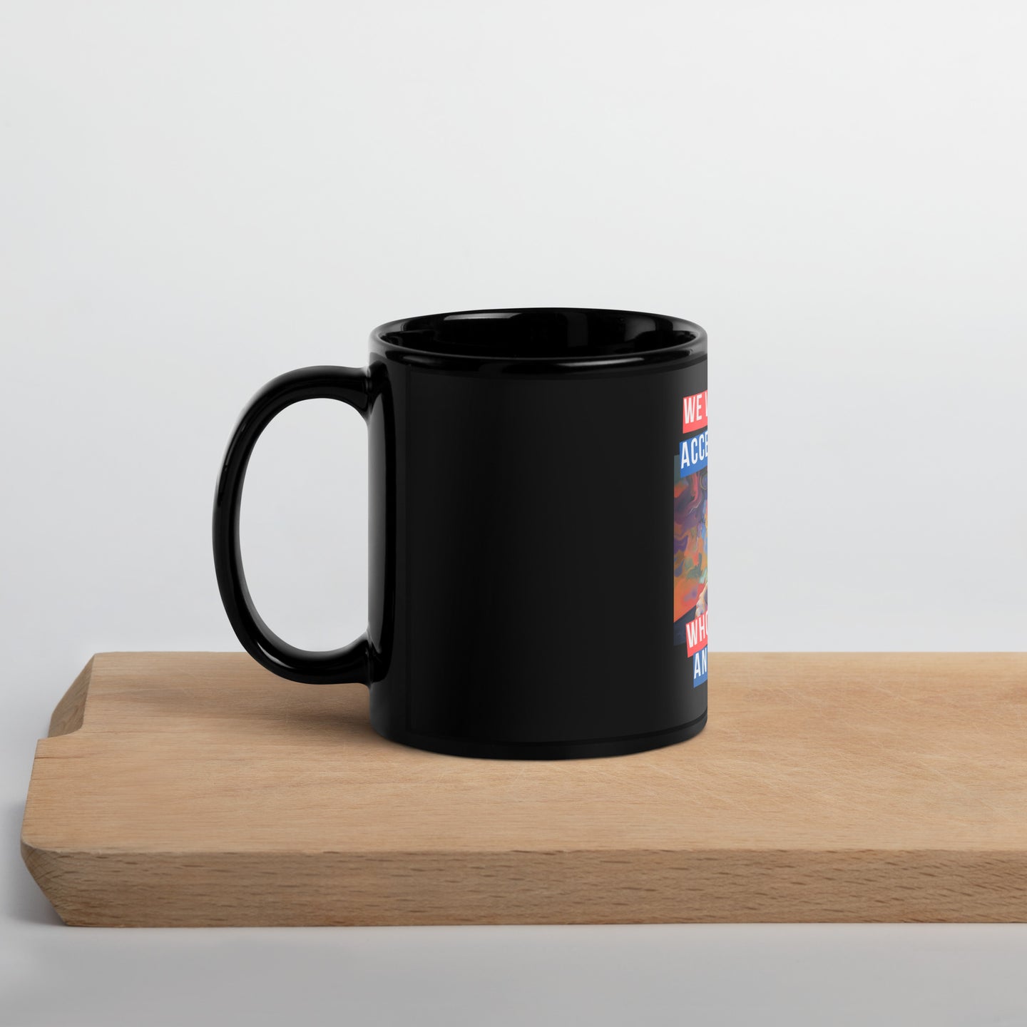 Black Talk And No Actions Mug