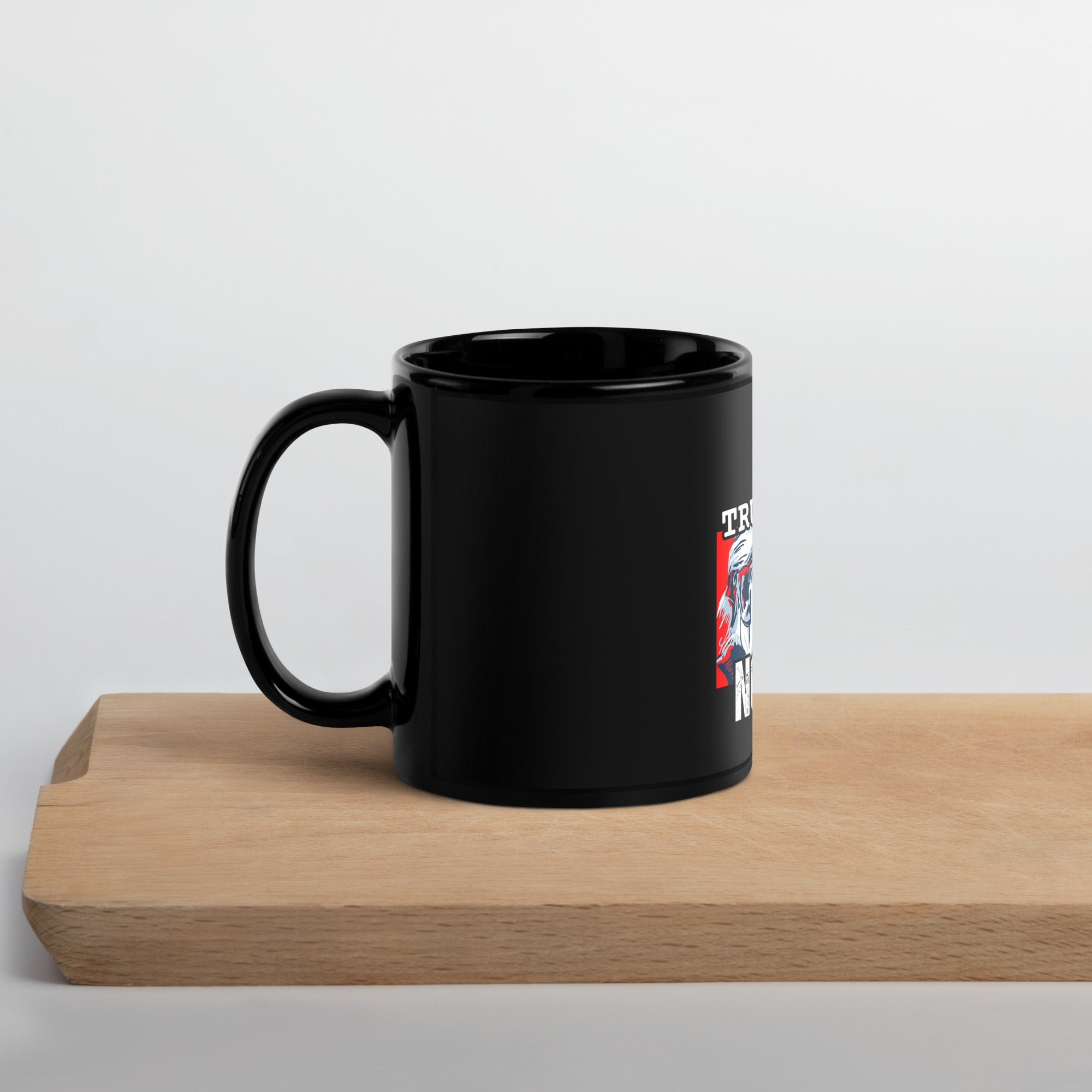 Black No Wars Mug