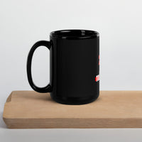 Black Too Big To Rig Mug