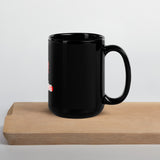 Black Too Big To Rig Mug