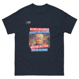Unisex Talk And No Actions classic tee