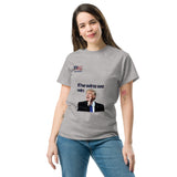 Unisex He Wins We Win classic tee