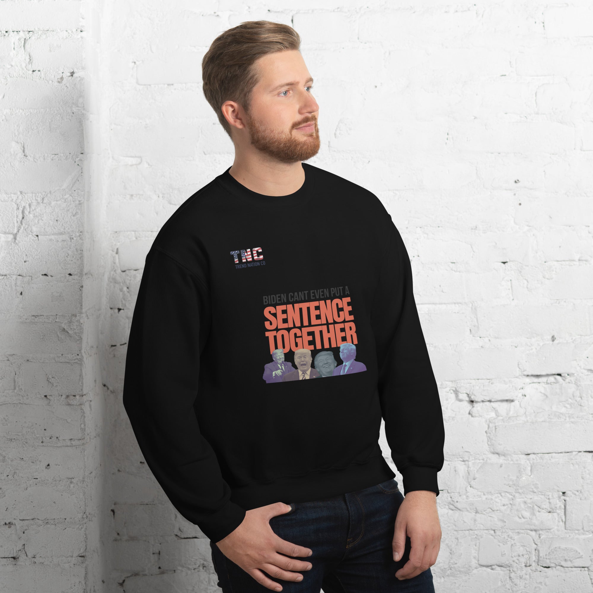 Unisex Sentence Together Sweatshirt