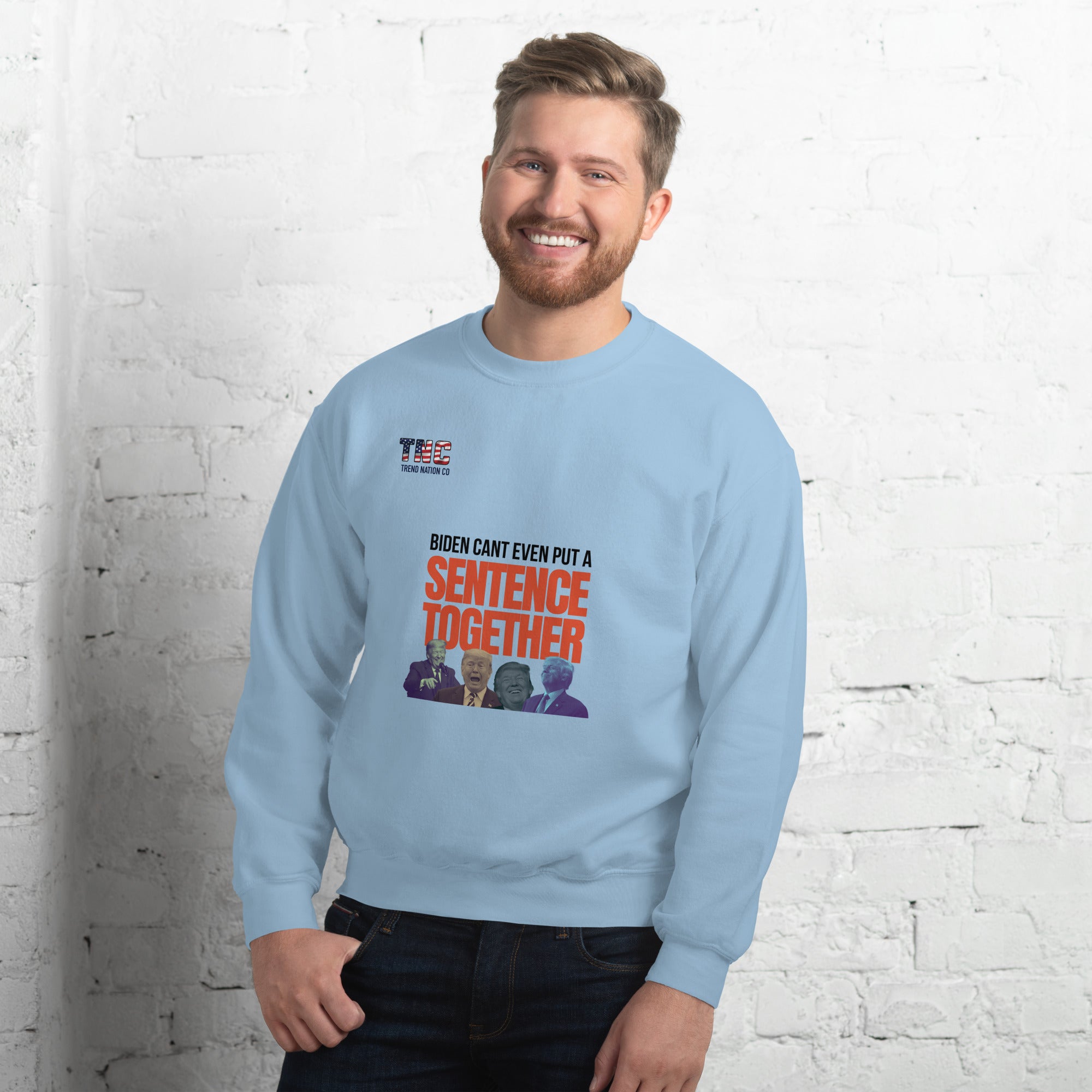 Unisex Sentence Together Sweatshirt