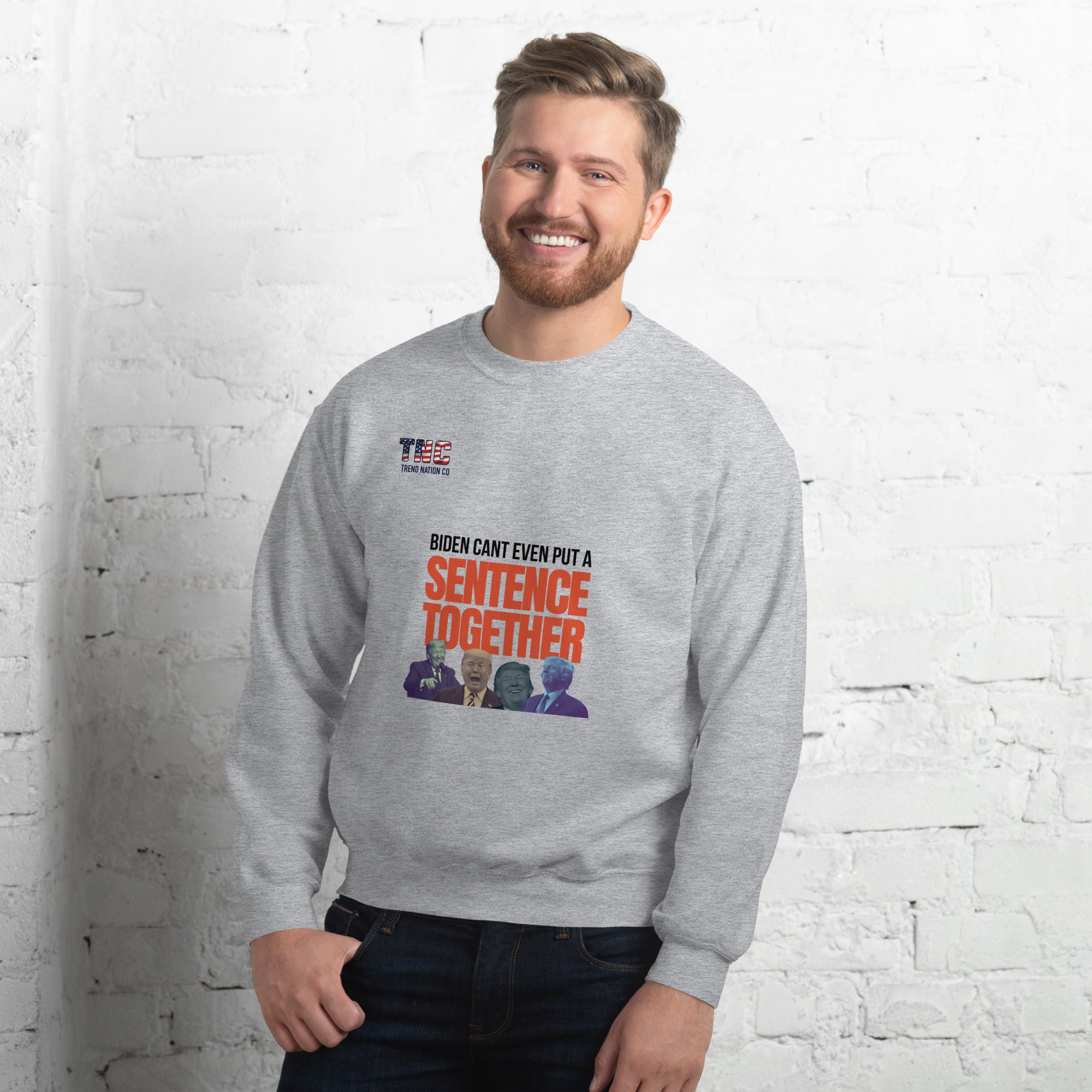 Unisex Sentence Together Sweatshirt