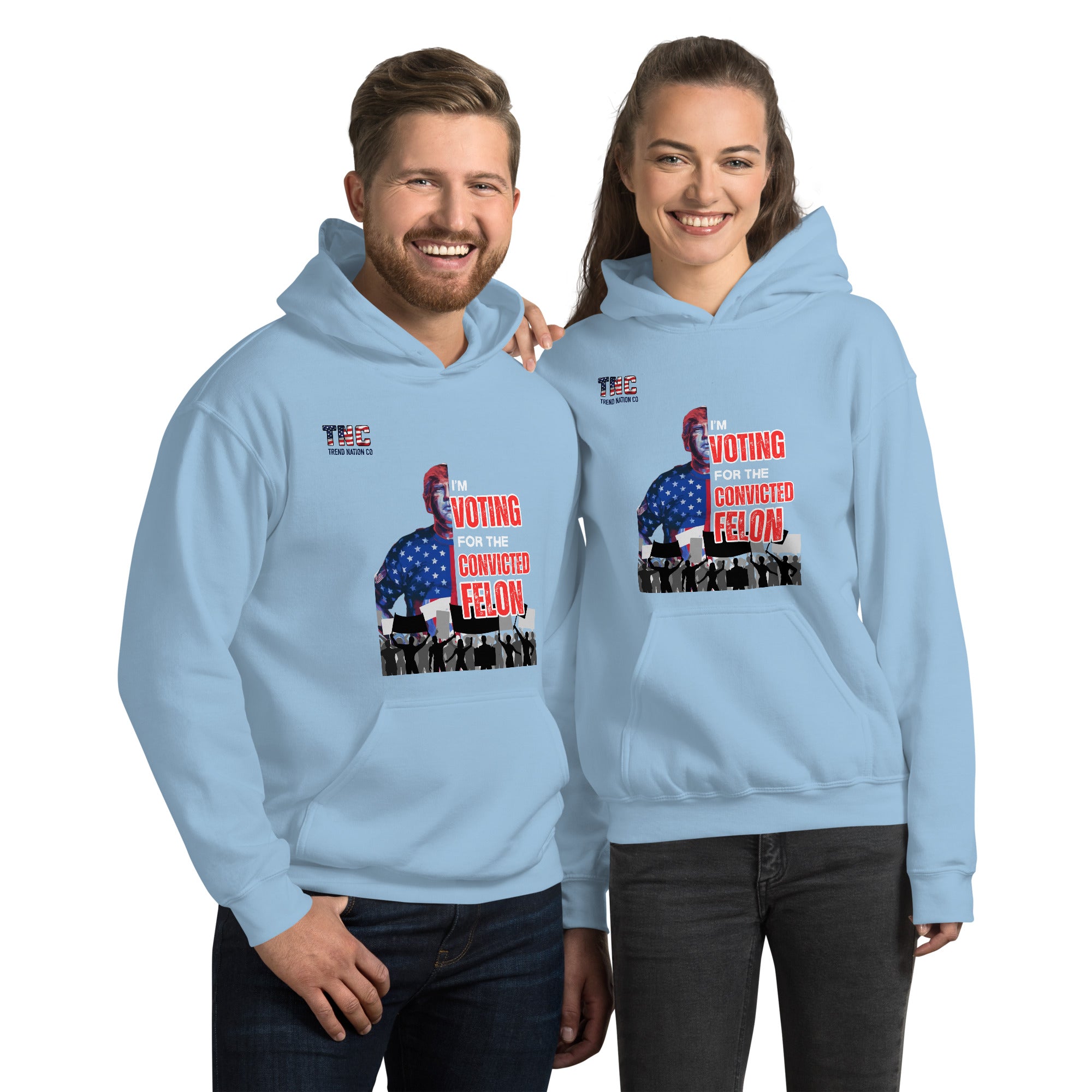 Unisex Voting Convicted Felon Hoodie