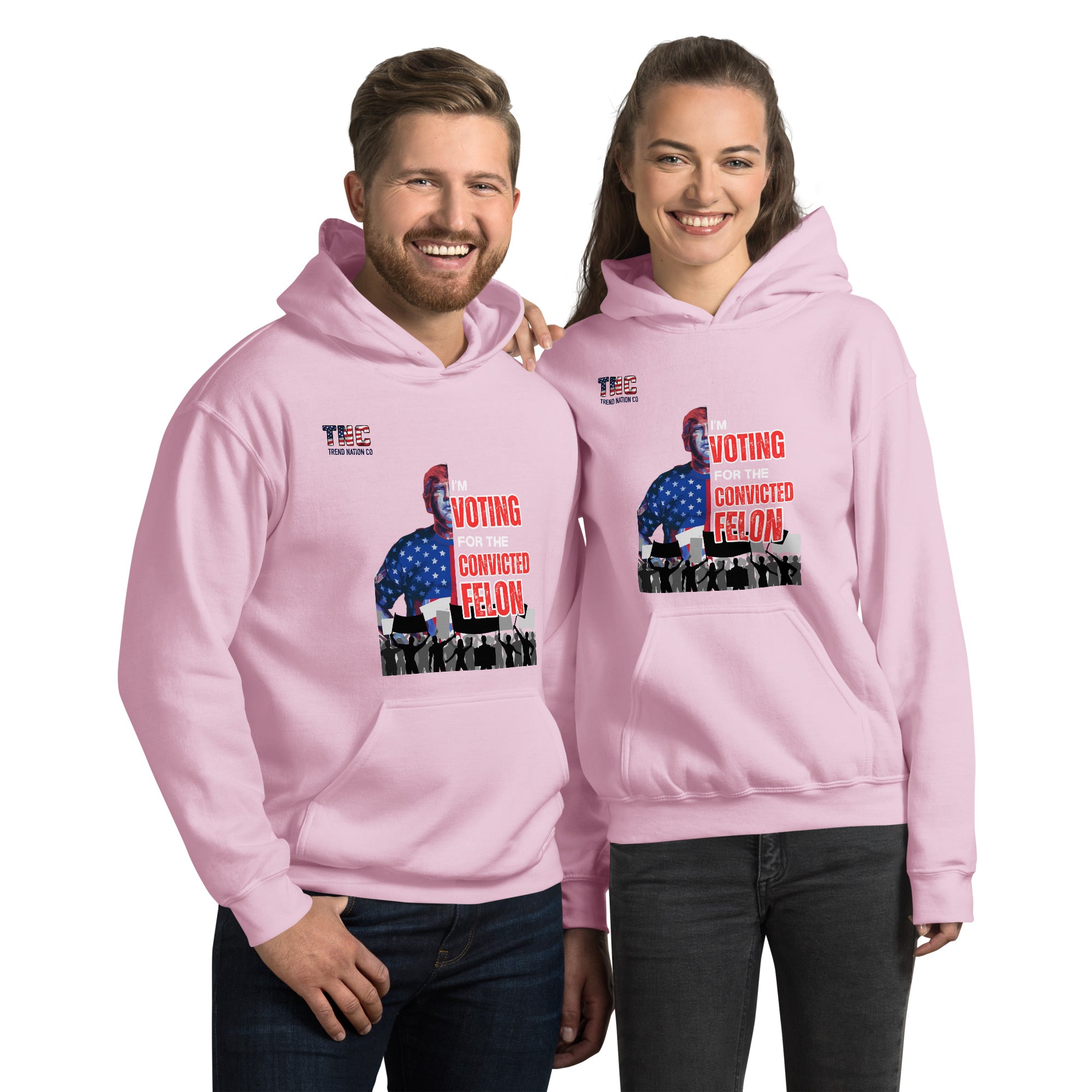 Unisex Voting Convicted Felon Hoodie