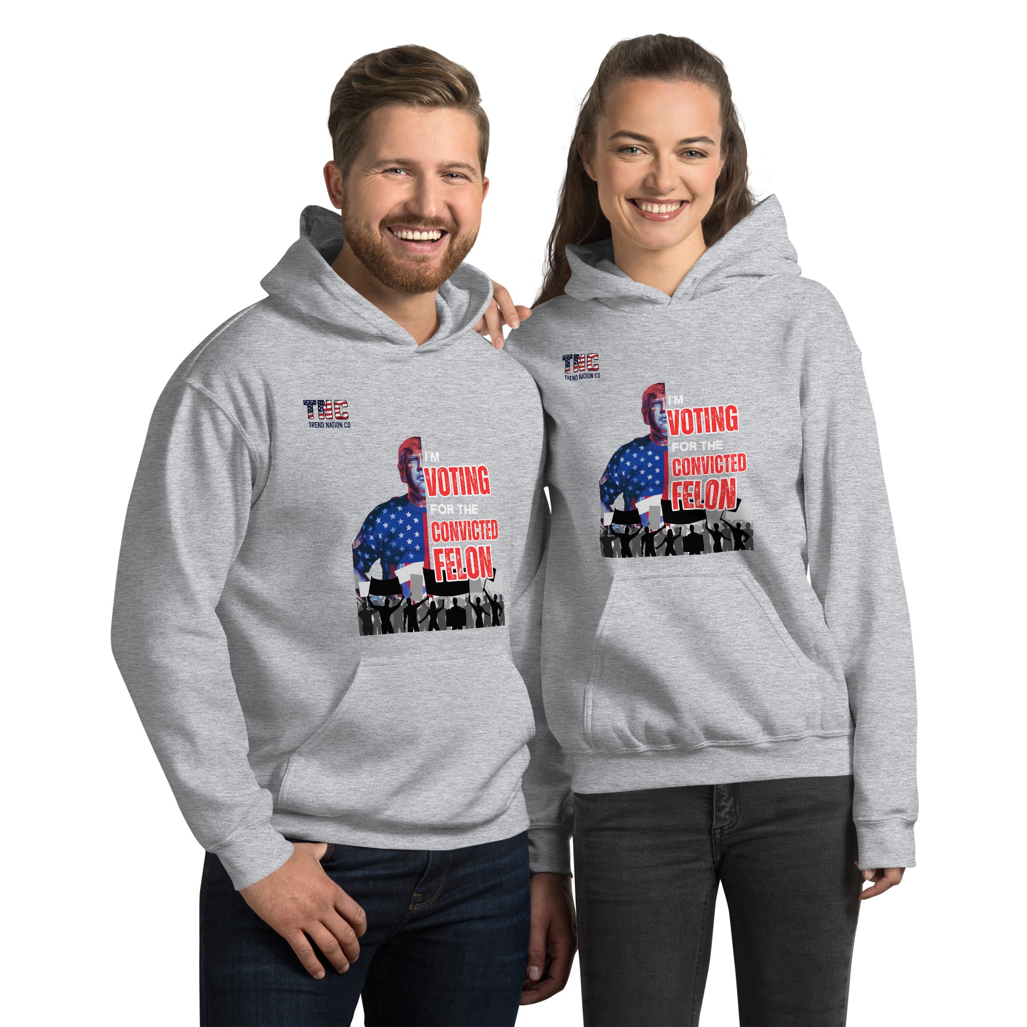 Unisex Voting Convicted Felon Hoodie