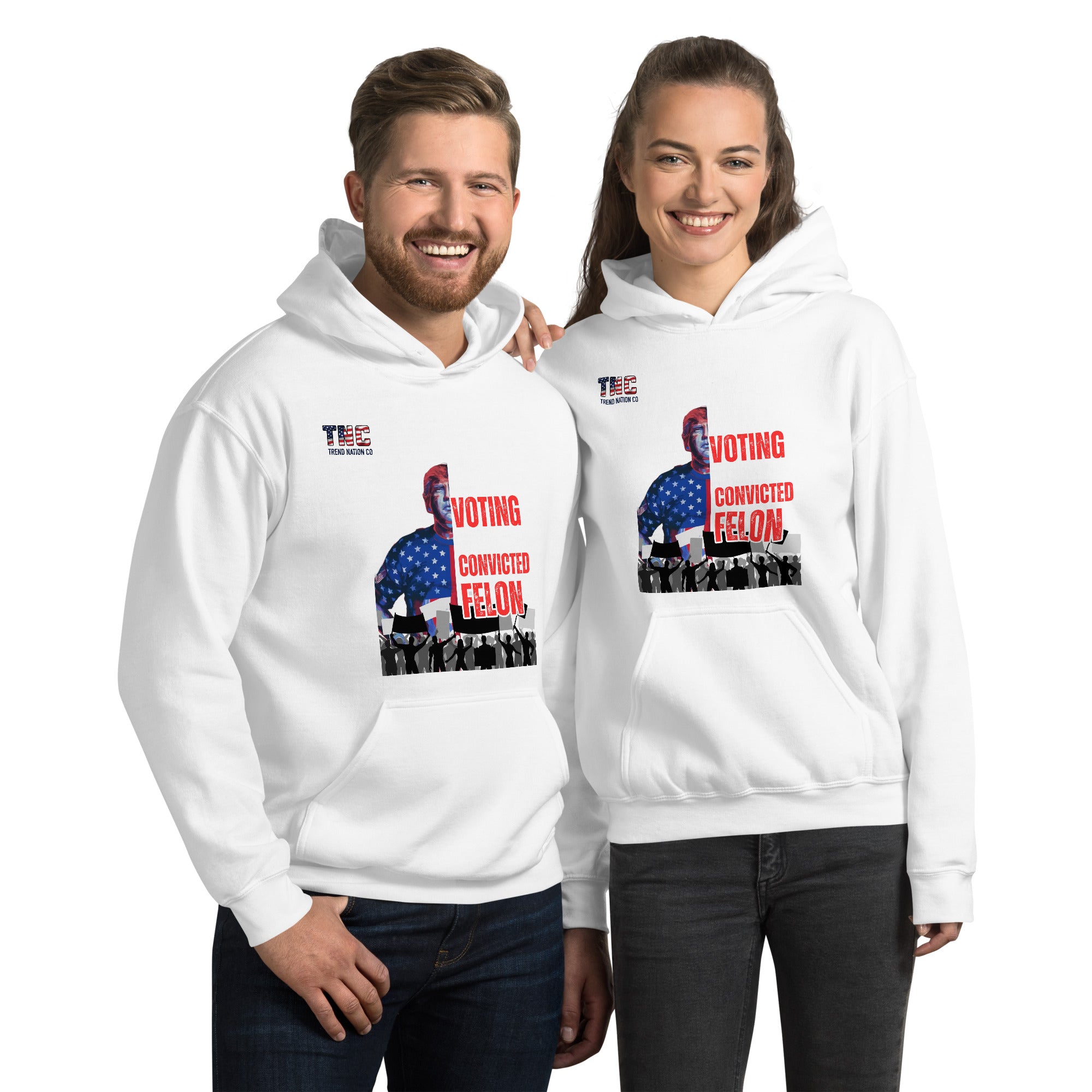 Unisex Voting Convicted Felon Hoodie