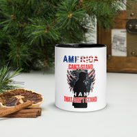 Can't Stand Without Trump Mug