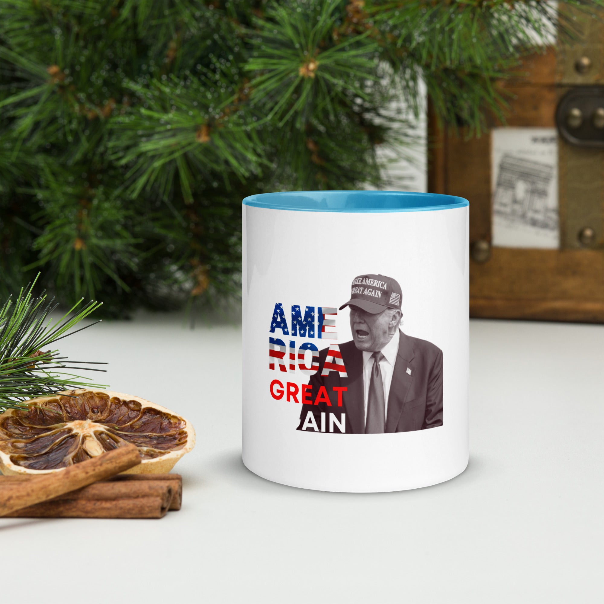 Mug with Color Inside Make America Great Again