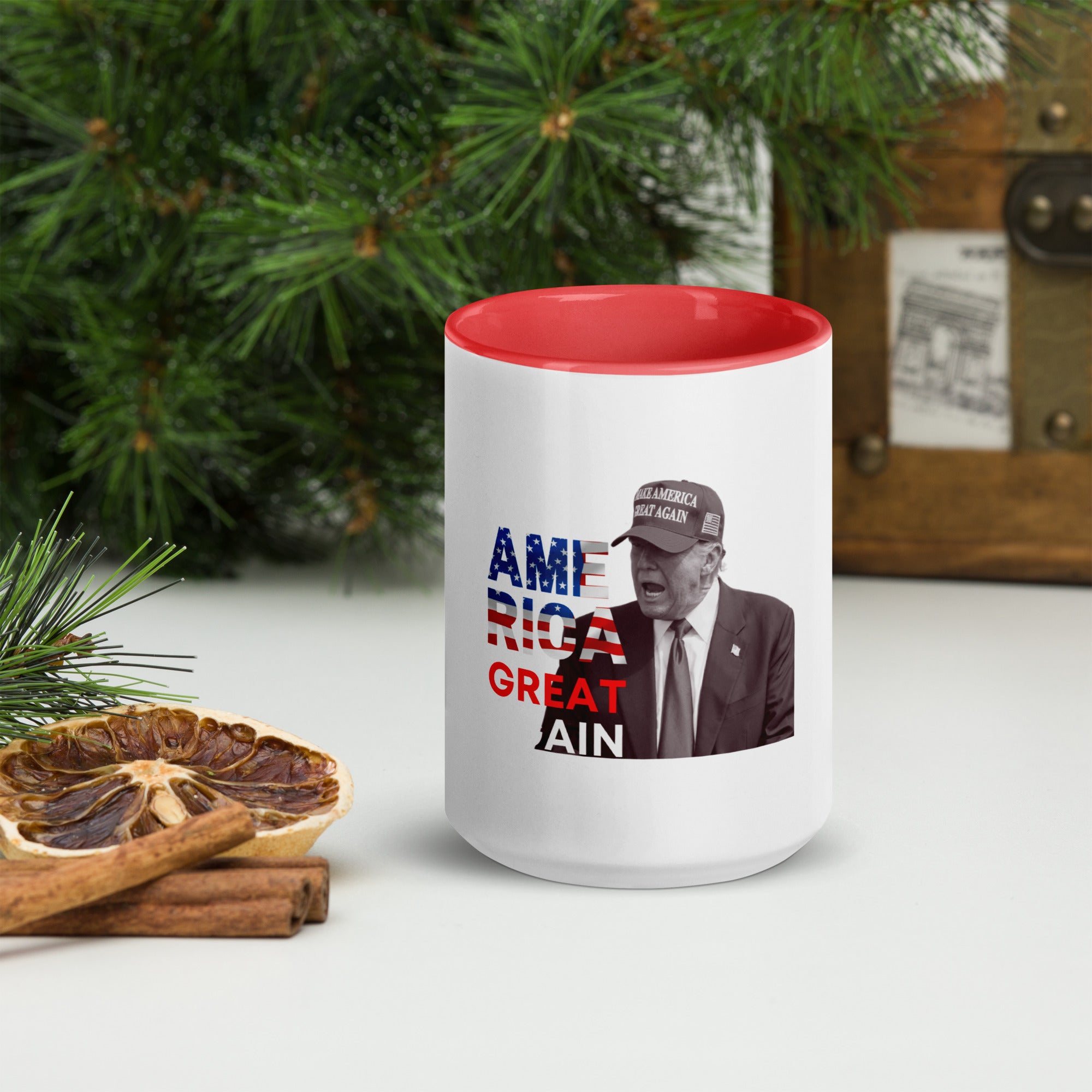 Mug with Color Inside Make America Great Again