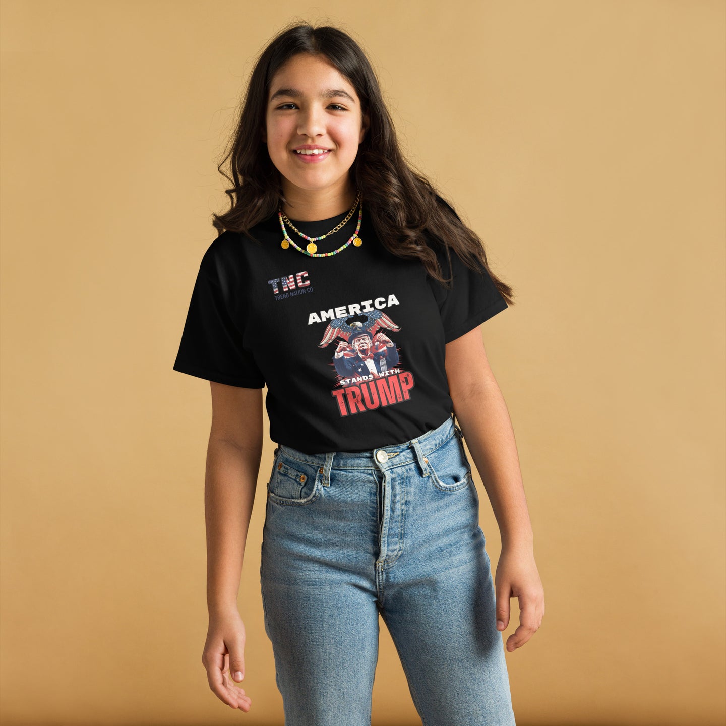 Youth America Stands With Trump classic tee