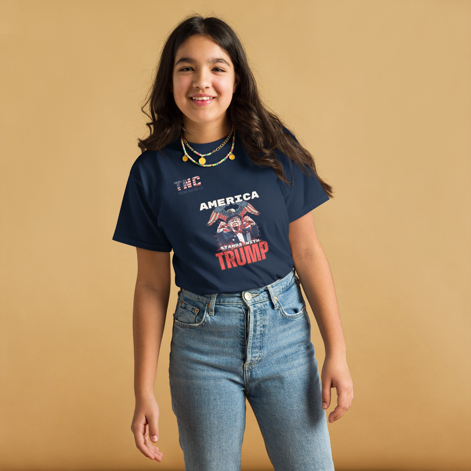 Youth America Stands With Trump classic tee