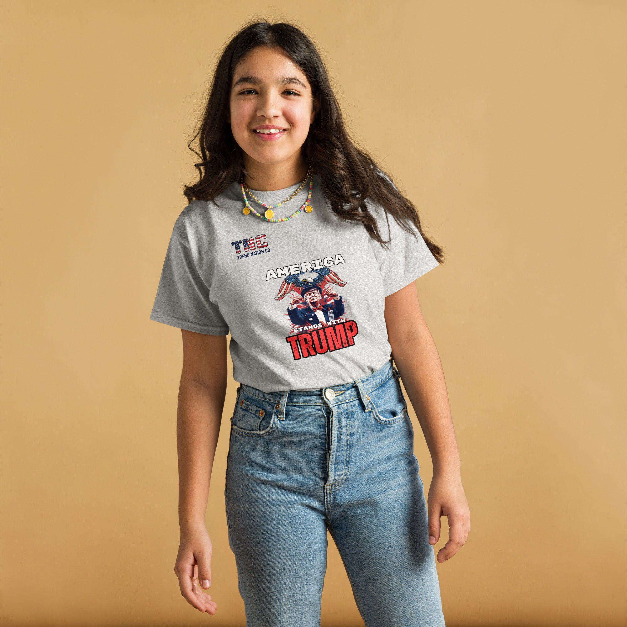 Youth America Stands With Trump classic tee