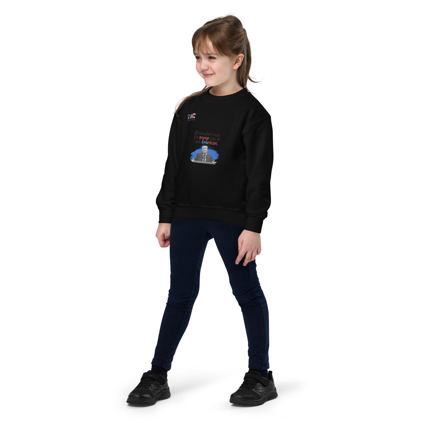 Youth Not American crewneck sweatshirt