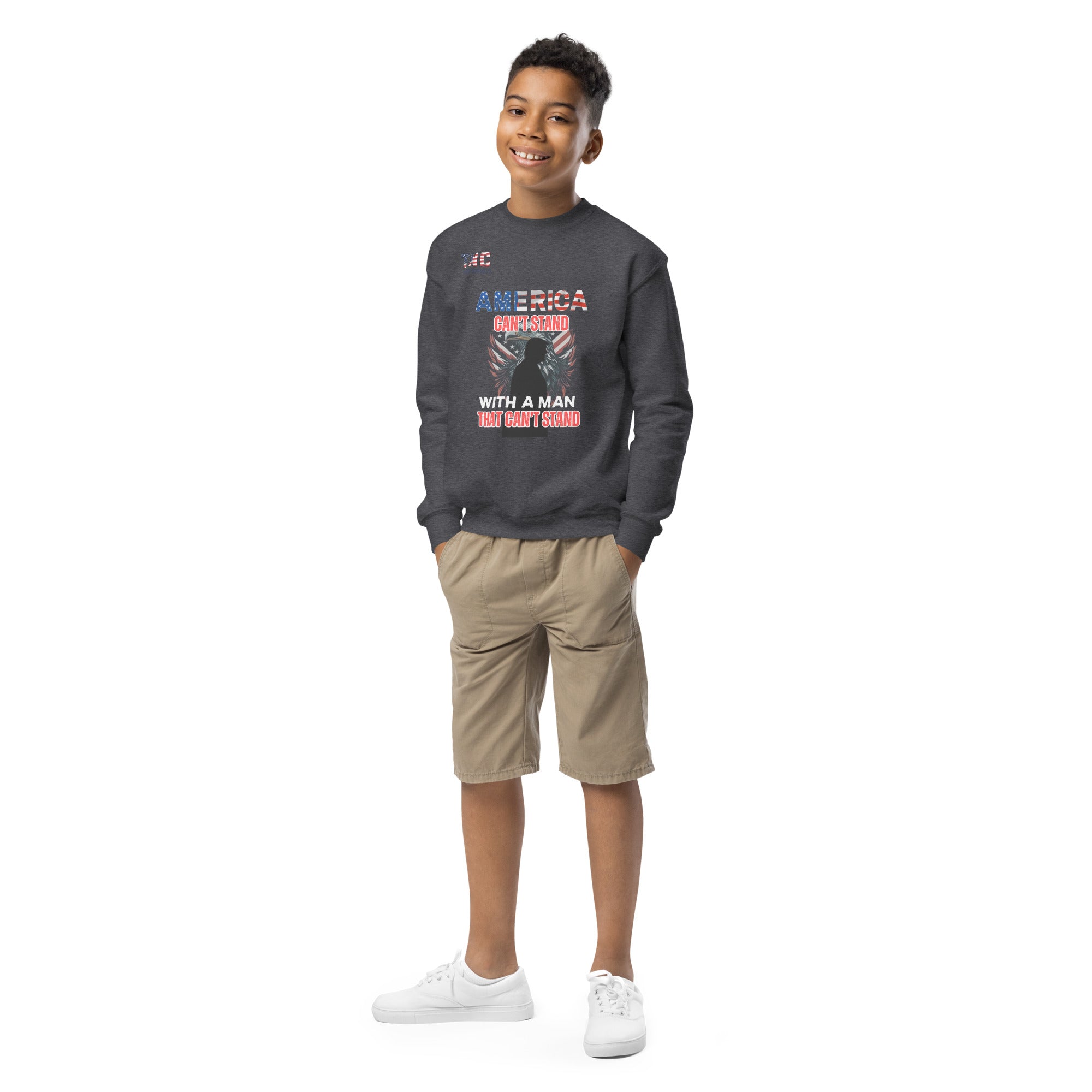 Youth Can't Stand Without Trump crewneck sweatshirt