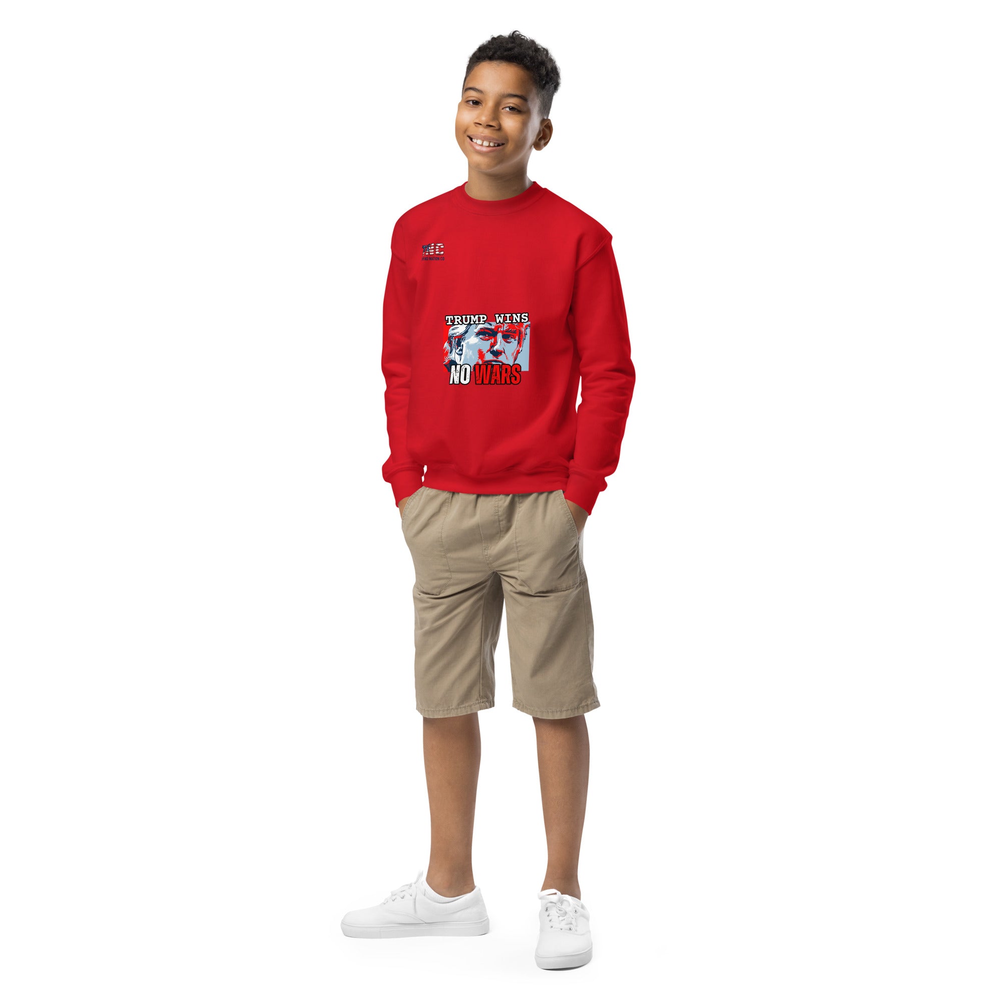 Youth No Wars crewneck sweatshirt