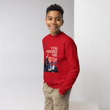 Youth Missed Me B crewneck sweatshirt