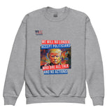 Youth Talk And No Action crewneck sweatshirt