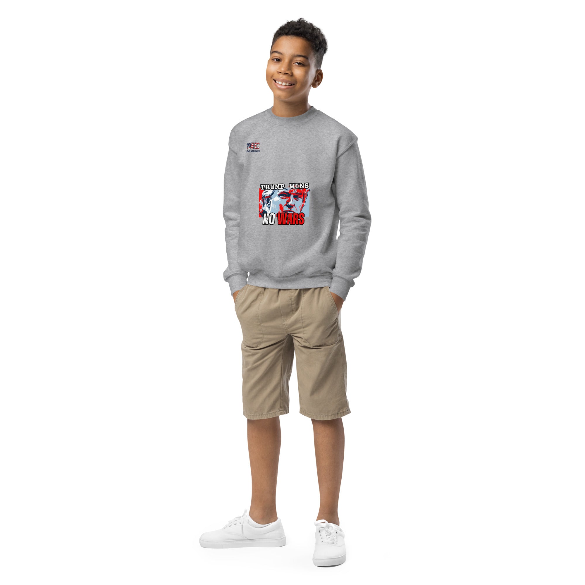 Youth No Wars crewneck sweatshirt