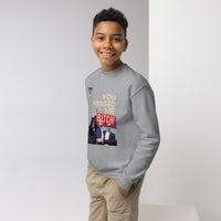 Youth Missed Me B crewneck sweatshirt