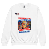 Youth Talk And No Action crewneck sweatshirt