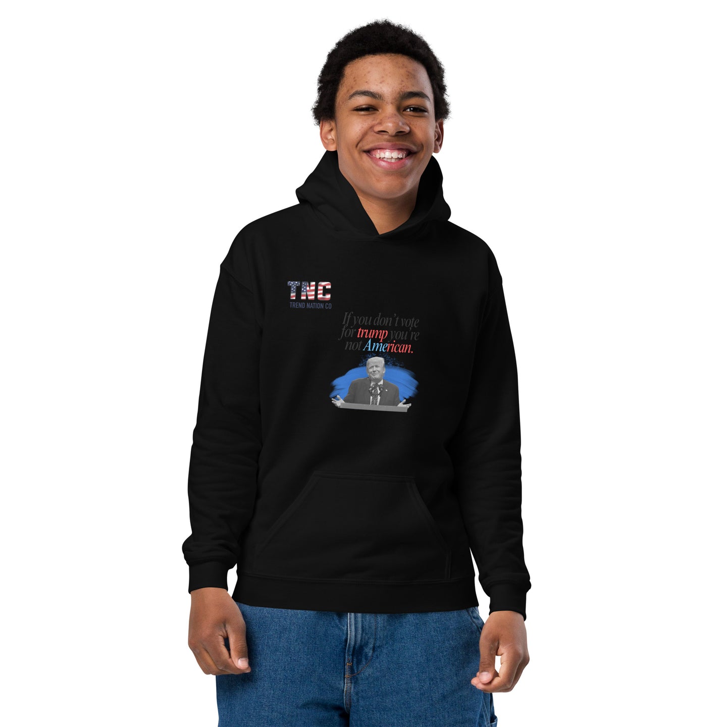 Youth Not American heavy blend hoodie